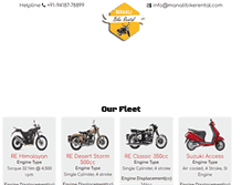 Tablet Screenshot of manalibikerental.com